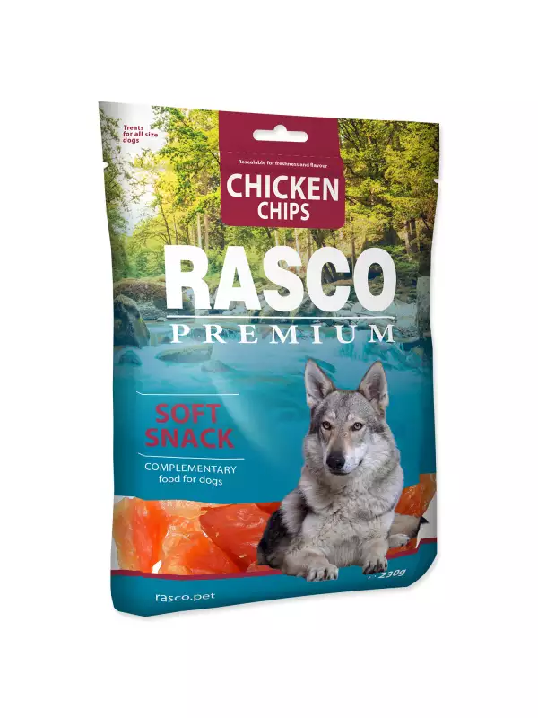 Pochoutka Rasco Premium kuřecí plátky 230g