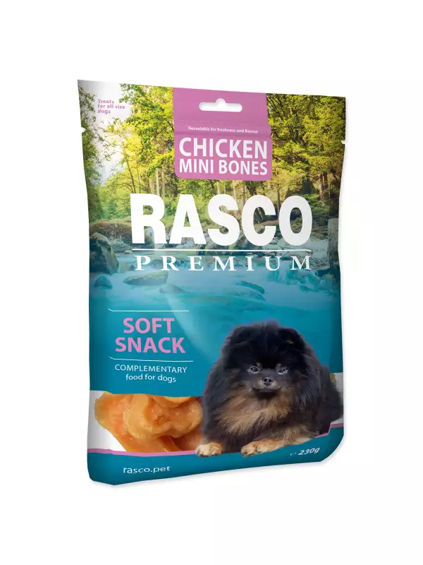 Pochoutka Rasco Premium kuřecí kostičky 230g