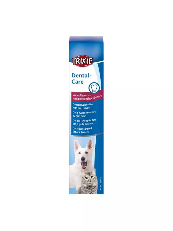 Zubní hygienický gel s hovězí příchutí pro psy a kočky 100 g