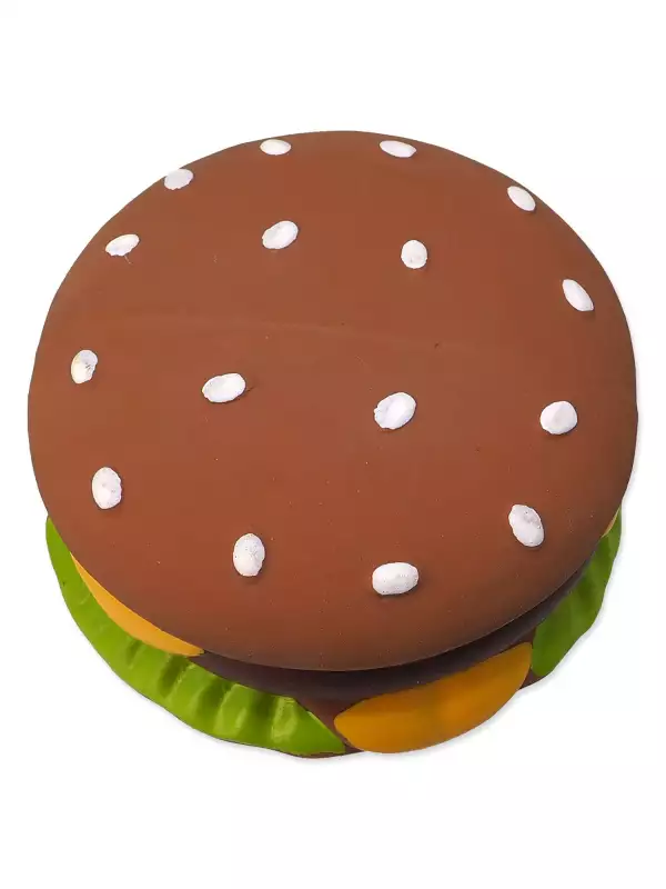 Hračka Dog Fantasy Latex hamburger se zvukem 8cm