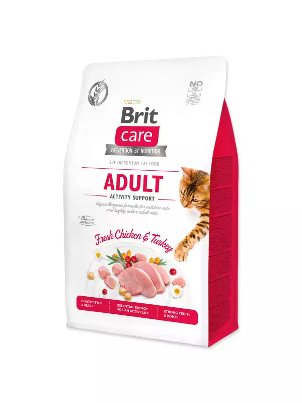 Krmivo Brit Care Cat Grain-Free Adult Activity Support 0,4kg