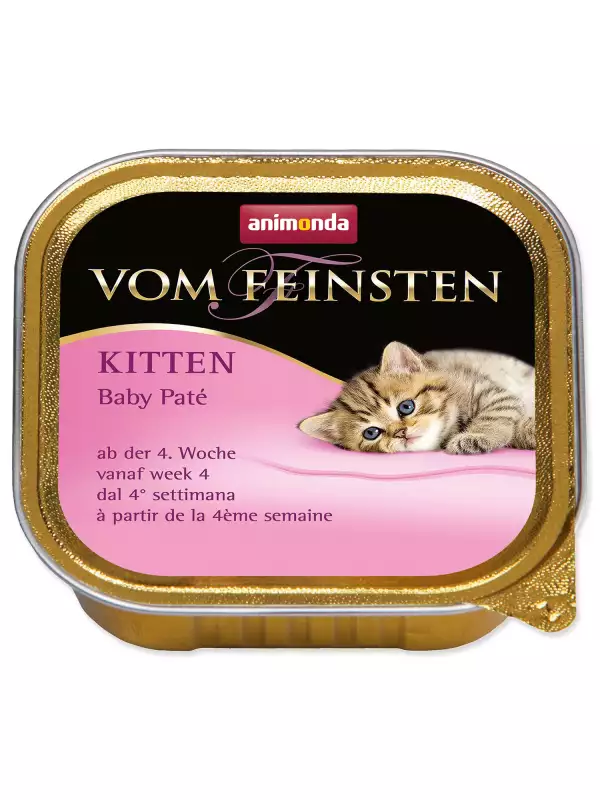 Paštika Animonda Vom Feinstein Kitten masová směs 100g