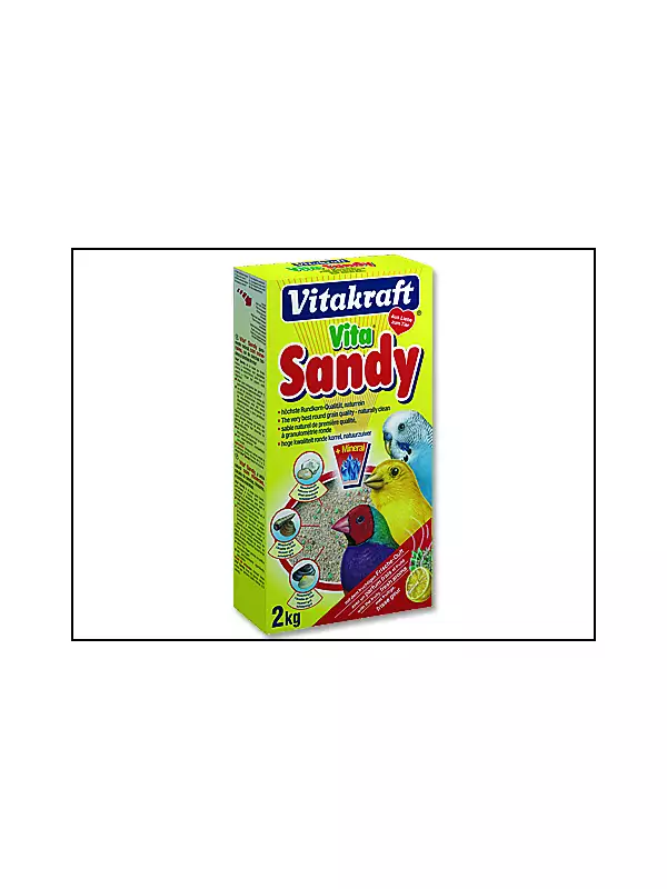 Písek Vitakraft Sandy písek pro malé papoušky 2kg