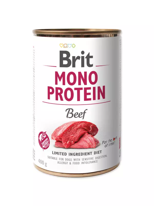Konzerva Brit Mono Protein hovězí 400g
