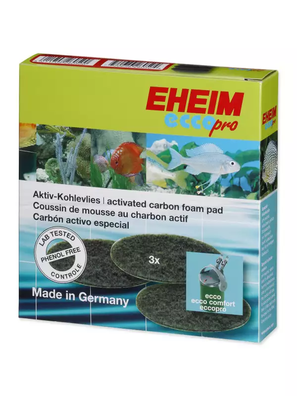 Náplň Eheim molitan uhlíkový jemný Ecco Pro 130/200/300 3ks
