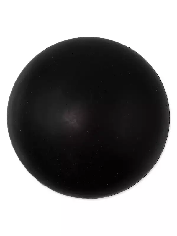 Hračka Dog Fantasy míček tvrdý černý 7cm