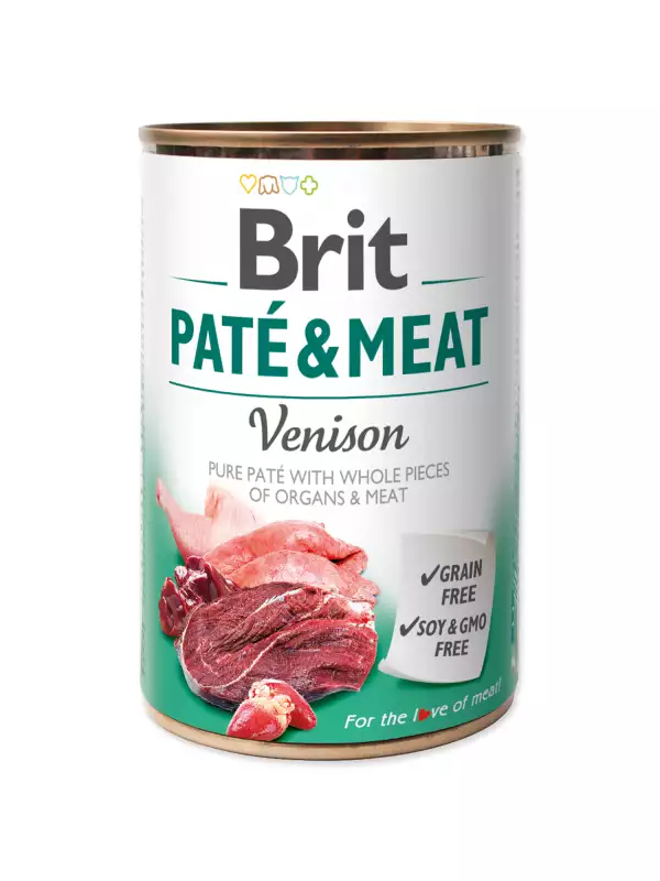 Konzerva Brit Paté & Meat zvěřina 400g