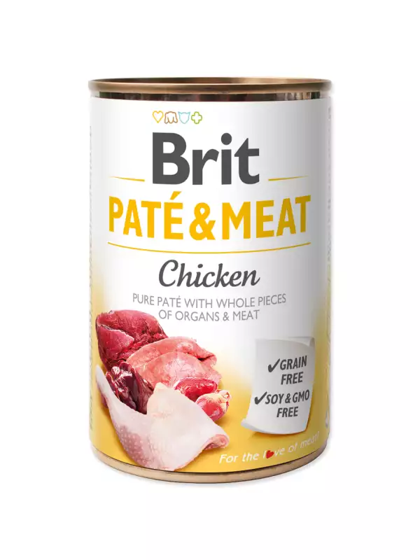 Konzerva Brit Paté & Meat kuře 400g