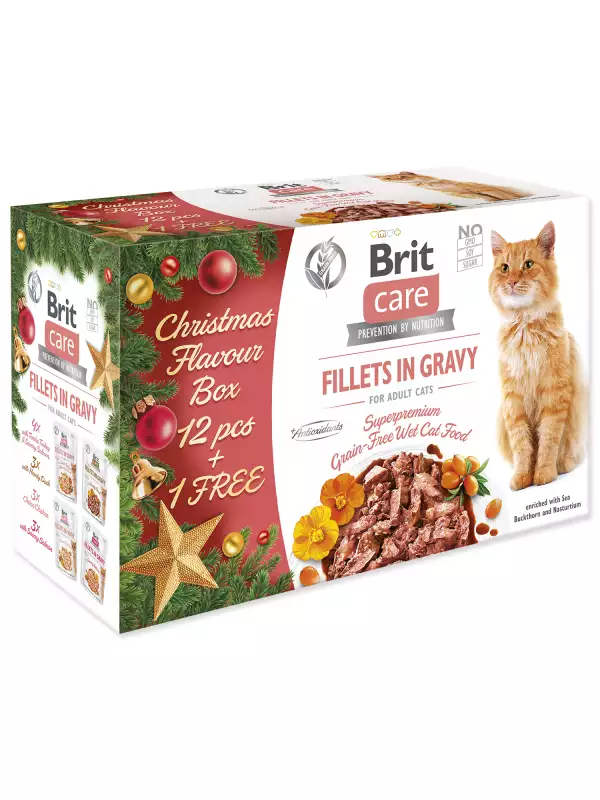Brit Care Cat Christmas multipack, 12+1 