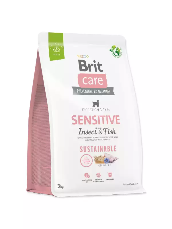Krmivo Brit Care Dog Sustainable Sensitive Insect & Fish 3kg