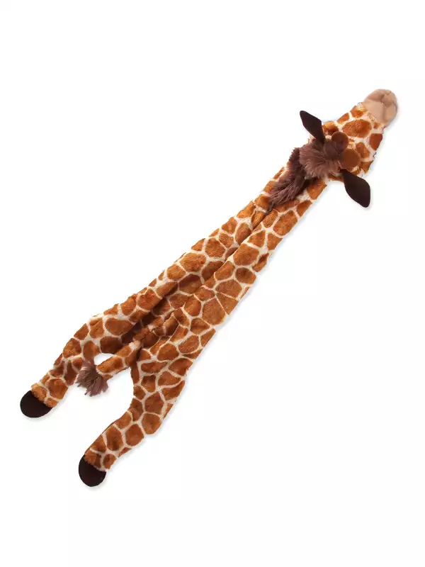 Hračka DOG FANTASY Skinneeez žirafa 50 cm (1ks)