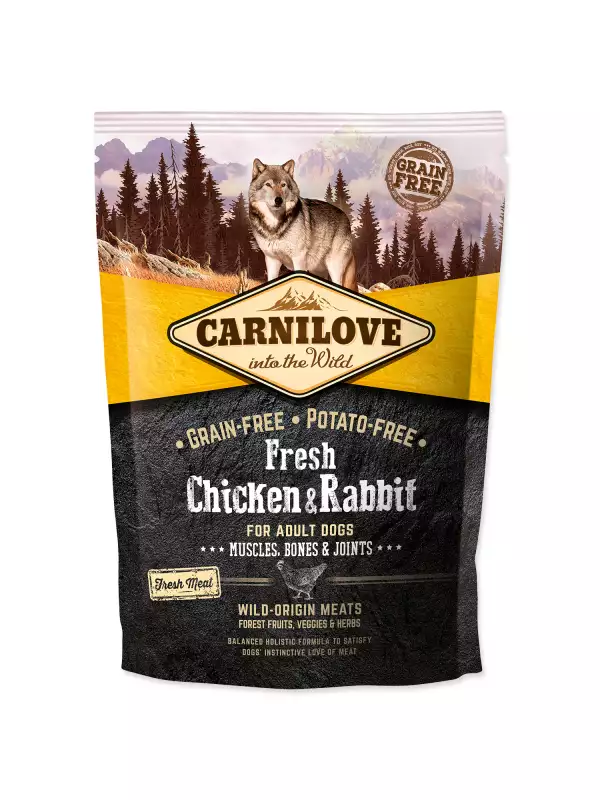 Krmivo Carnilove Dog Fresh Chicken & Rabbit 1,5kg