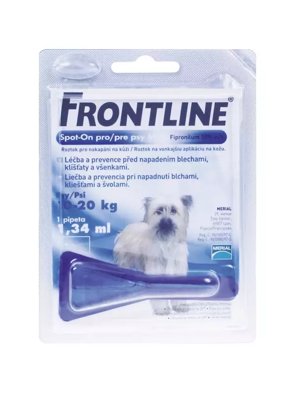 Spot on Frontline M modrý (1,34ml)