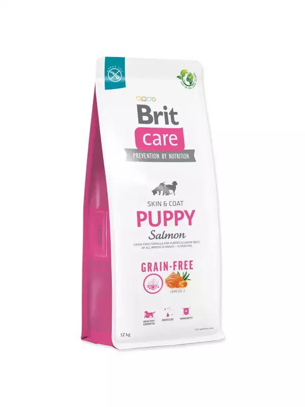 Krmivo Brit Care Dog Grain-free Puppy Salmon 12kg