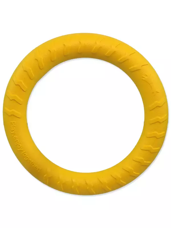 Hračka Dog Fantasy EVA Kruh žlutý 30cm