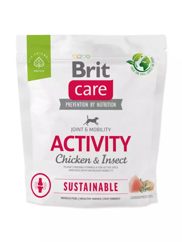 Krmivo Brit Care Dog Sustainable Activity Chicken & Insect 1kg