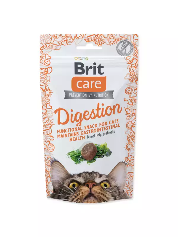 Pochoutka Brit Care Cat Snack Digestion 50g