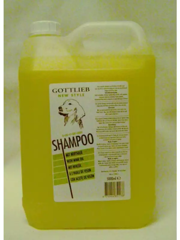 Gottlieb, vaječný šampon s norkovým olejem, 5 l