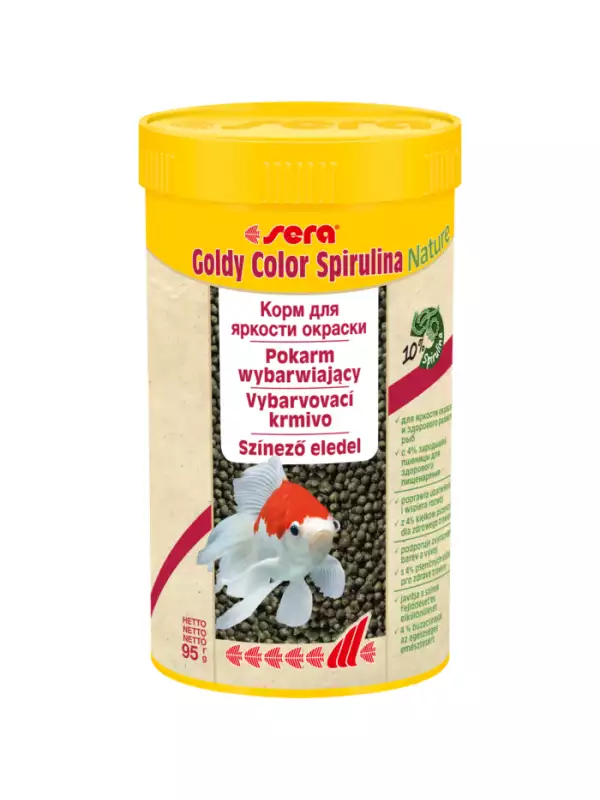 SERA Goldy Color Spirulina Nature 250 ml (95 g)