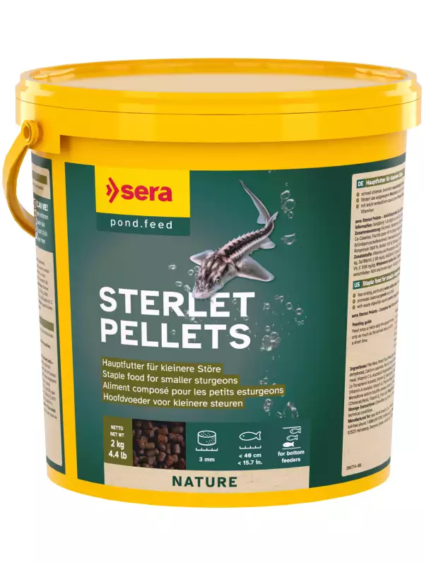 SERA Sterlet Pellets 3,8 L (2 kg)