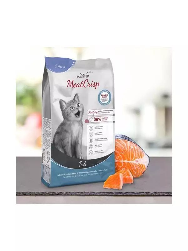 Platinum MeatCrisp Kitten Fish - Ryba pro koťata 3kg