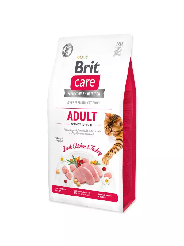Krmivo Brit Care Cat Grain-Free Adult Activity Support 7kg