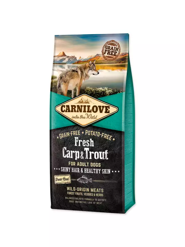 Krmivo Carnilove Dog Fresh Carp & Trout 12kg