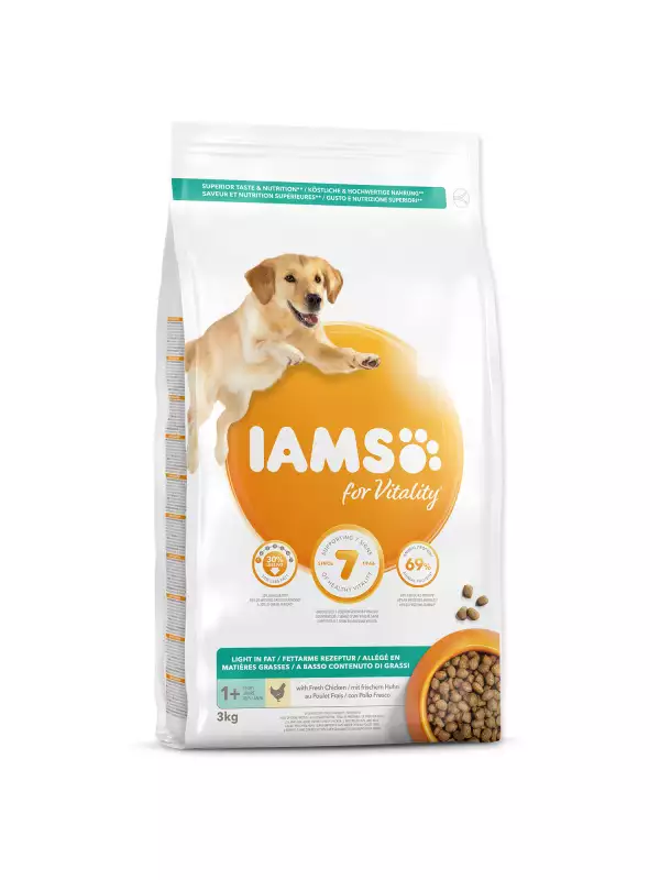 Krmivo IAMS Dog Adult Weight Control Chicken 3kg 