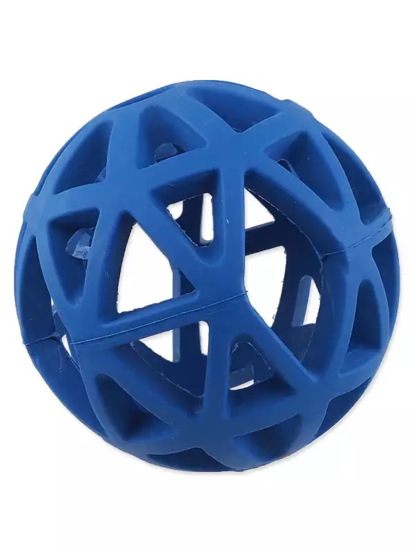 Hračka Dog Fantasy míček děrovaný modrý 9cm