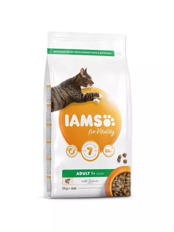 Krmivo IAMS Cat Adult Salmon 2kg 