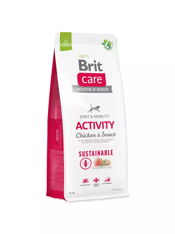 Krmivo Brit Care Dog Sustainable Activity Chicken & Insect 12kg
