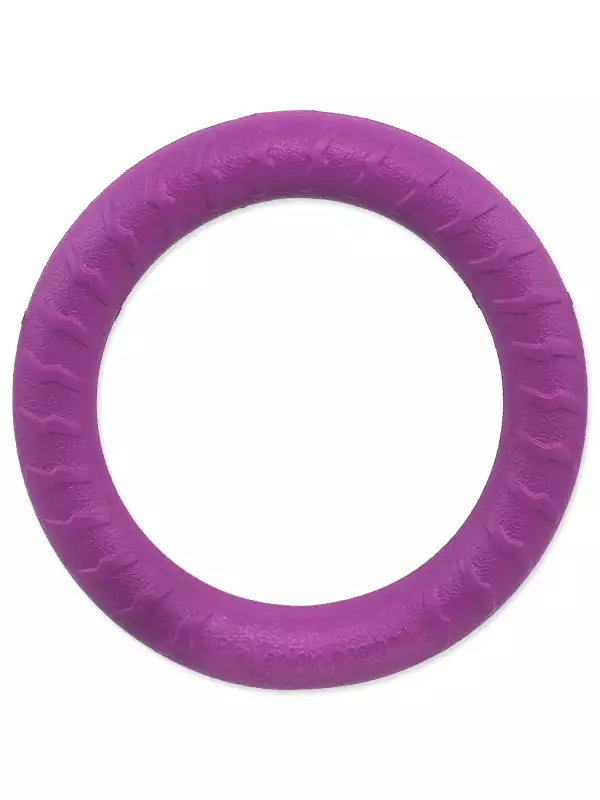 Hračka Dog Fantasy EVA Kruh fialový 18cm