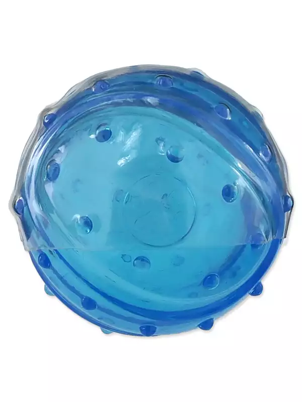 Hračka Dog Fantasy STRONG míček s vůní slaniny modrý 7cm