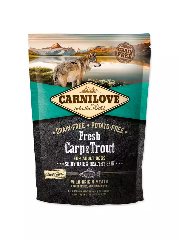 Krmivo Carnilove Dog Fresh Carp & Trout 1,5kg