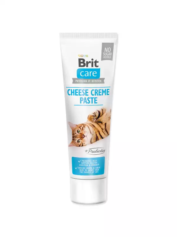 BRIT Care Cat Paste Cheese Creme enriched with Prebiotics (100g)
