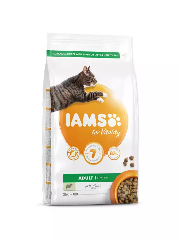 Krmivo IAMS Cat Adult Lamb 2kg 