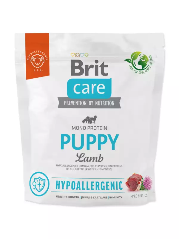 Krmivo Brit Care Dog Hypoallergenic Puppy Lamb 1kg