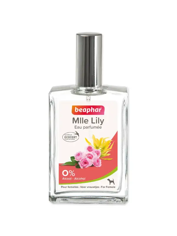 Parfém Beaphar Mlle Lily pro fenky růže, ylang ylang, jasmín a broskev 50ml