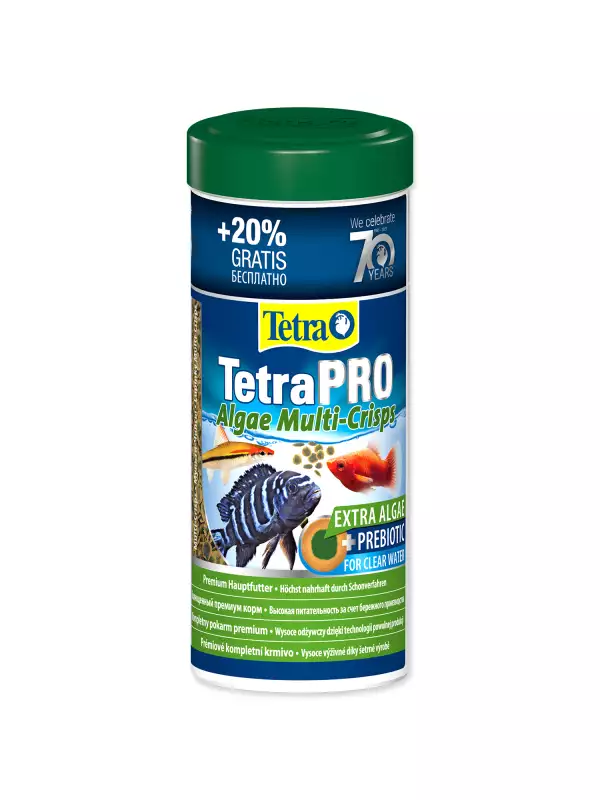 Krmivo TetraPro Algae 250ml + 50ml zdarma