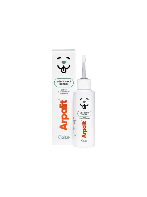 Roztok Arpalit Care ušní s rostlinnými extrakty 100ml