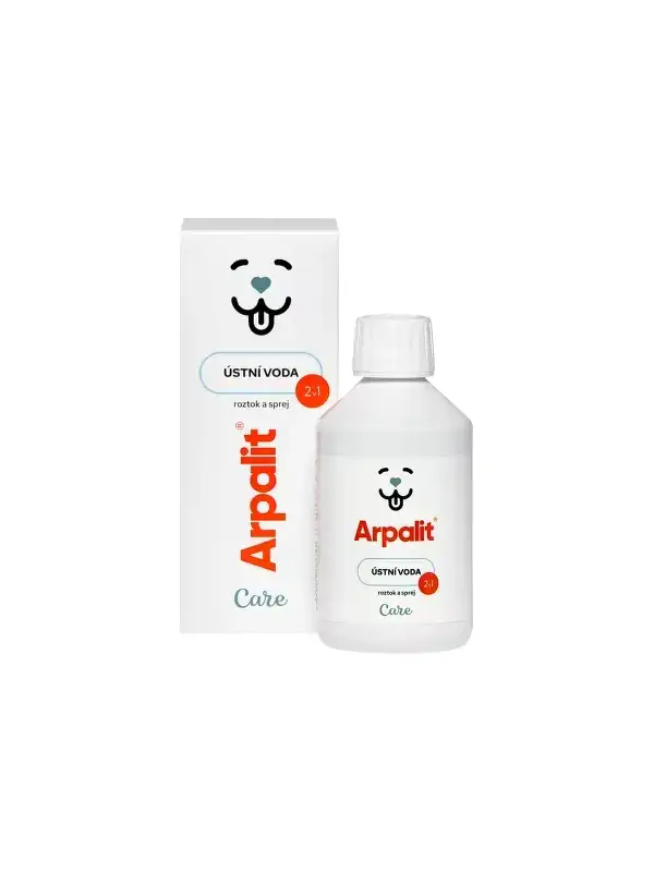 Voda Arpalit Care ústní 2v1, roztok a sprej 250ml