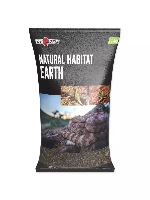 Substrát Repti Planet Earth černý 4kg