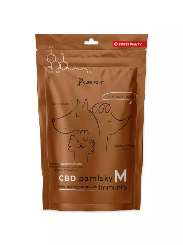Pochoutka CBD Immunity M 100g
