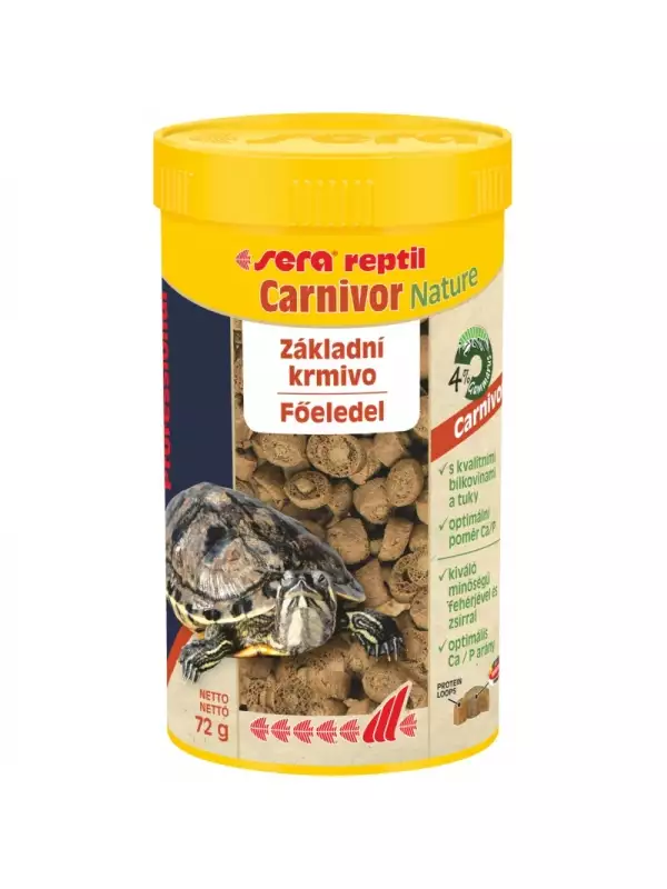 sera reptil Carnivor Nature 250 ml