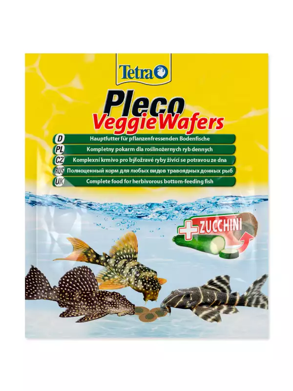 Krmivo Tetra Pleco Veggie Wafers sáček 15g