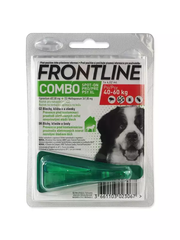 Pipeta Frontline Combo spot-on XL 1x4,02ml !