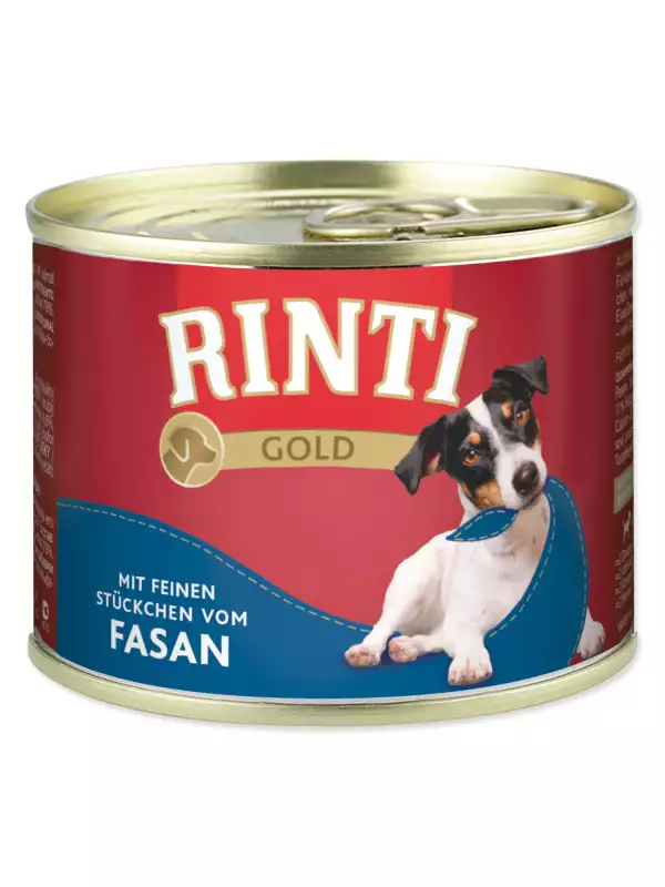 Konzerva Rinti Gold Adult bažant 185g