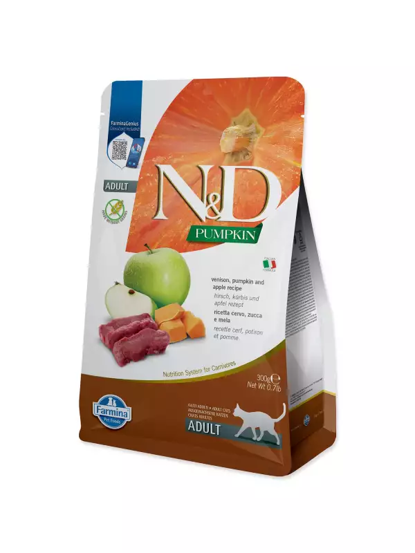 Krmivo N&D Cat Pumpkin Venison & Apple 0,3kg