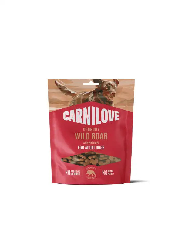 Carnilove Dog Crunchy Snack Wild Boar with Rosehips 200 g