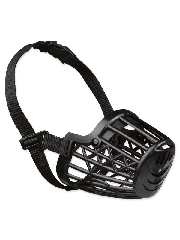 Náhubek Trixie plastový černý L-XL 35cm